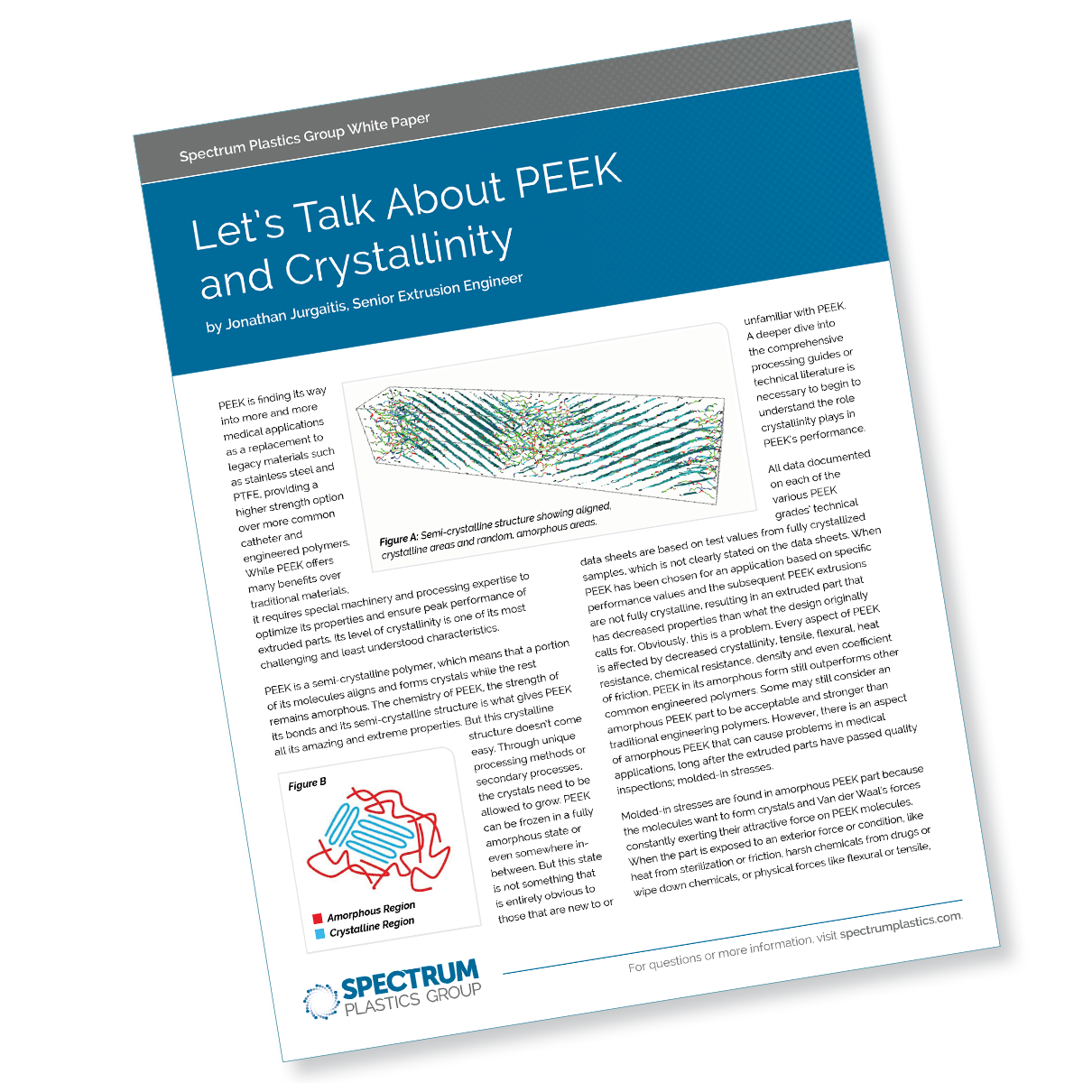 Download our free white paper to learn more about PEEK and Crystallinity